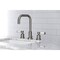 Kingston Brass FSC8938DPL Paris Widespread Bathroom Faucet W/ Brass Pop-Up, Nickel FSC8938DPL - alternate 6